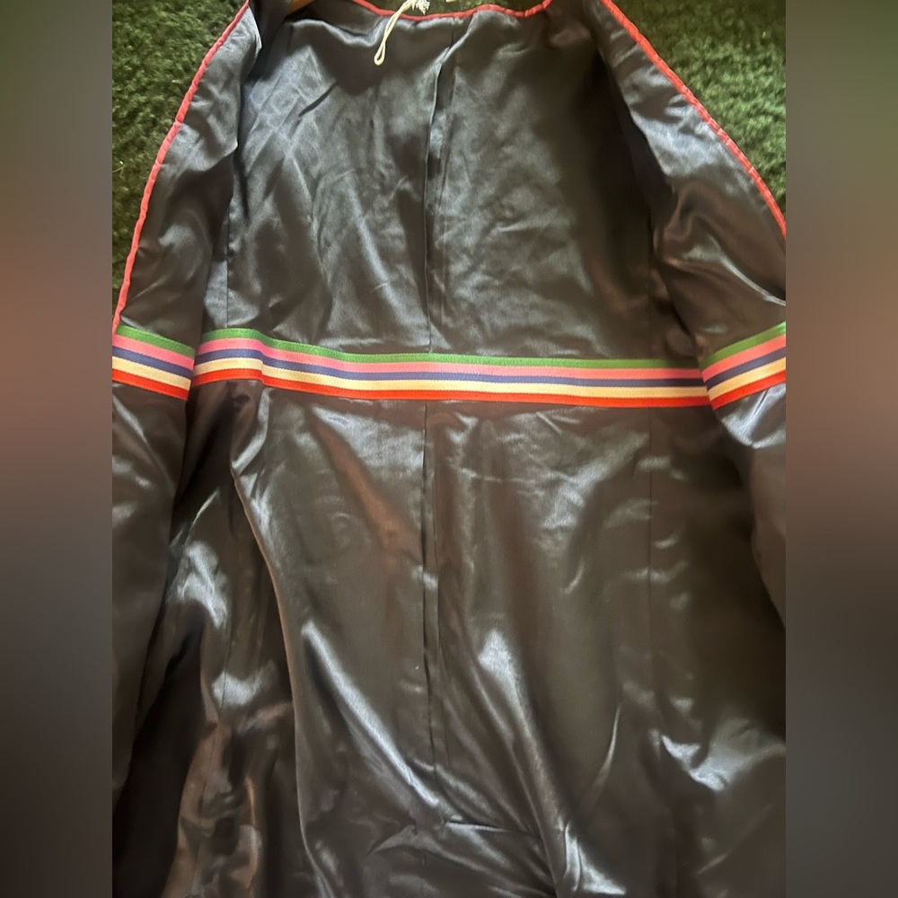 Boden Green Textured Pea Coat - Picture 8 of 11